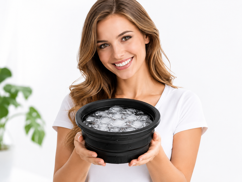 Silicone Ice Face Bowl