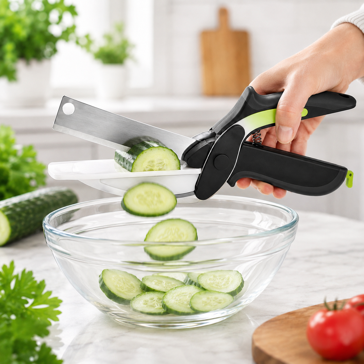 Clever Cutter 2-in-1 kitchen knife