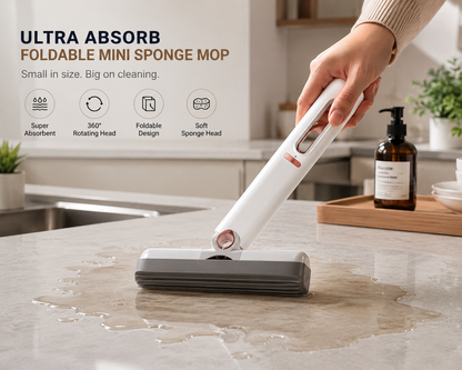 🔥Mini Mop for Kitchen, Floor, Glass, Car & More 🔥