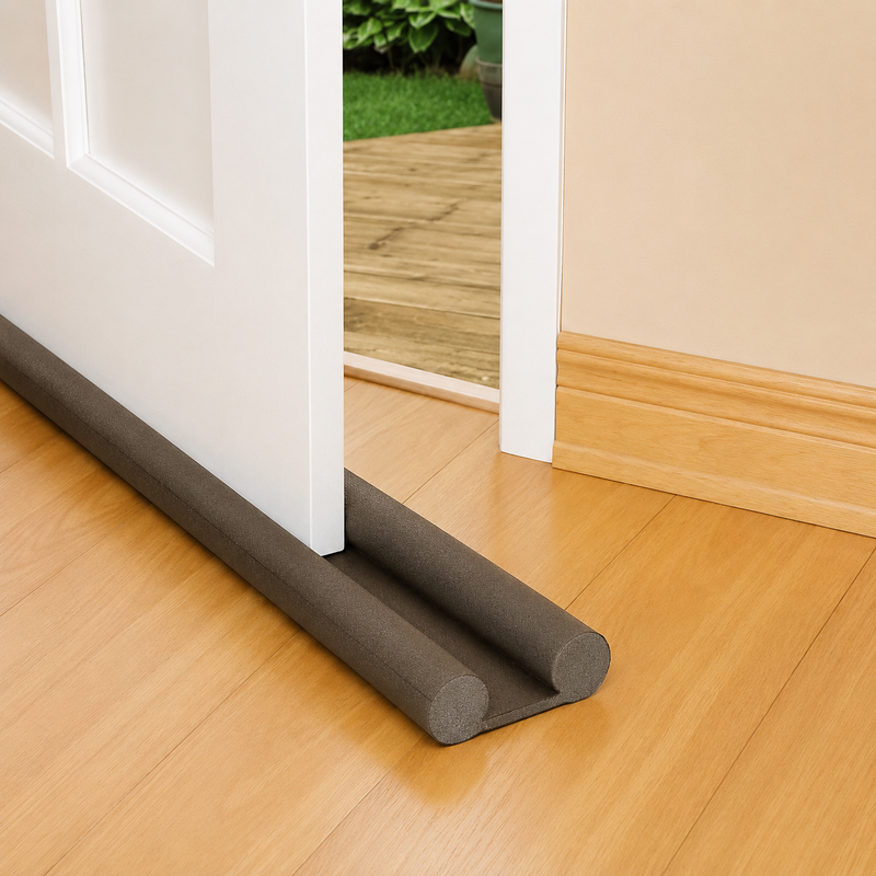 5pcs Door Bottom Sealing Strip Guard for Home Door Fabric Cover