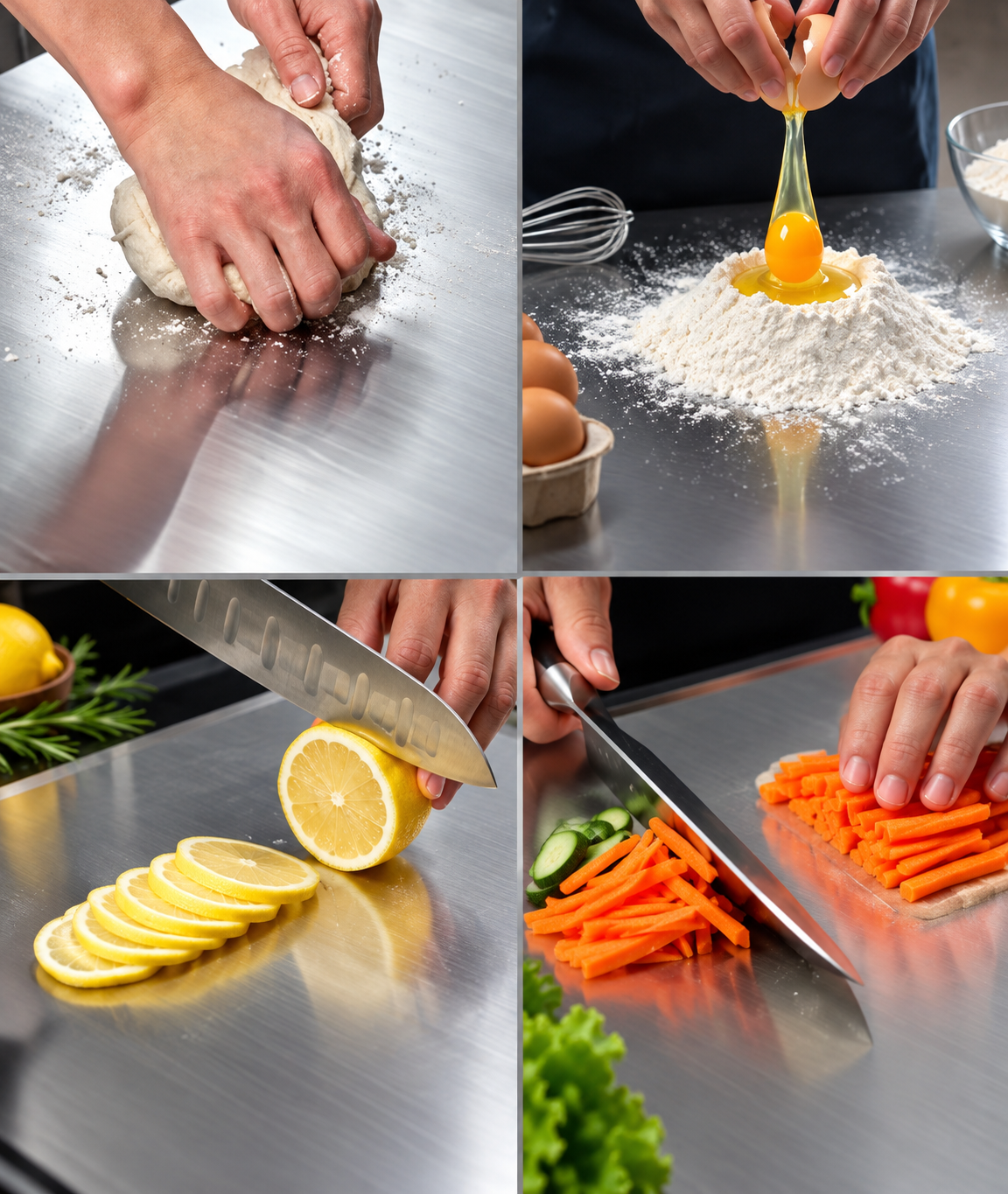 Stainless steel chopping board key benefits