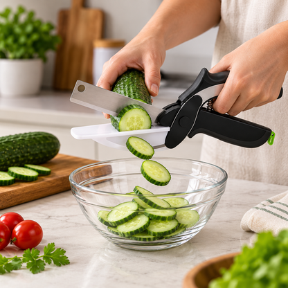 Clever Cutter 2-in-1 kitchen knife