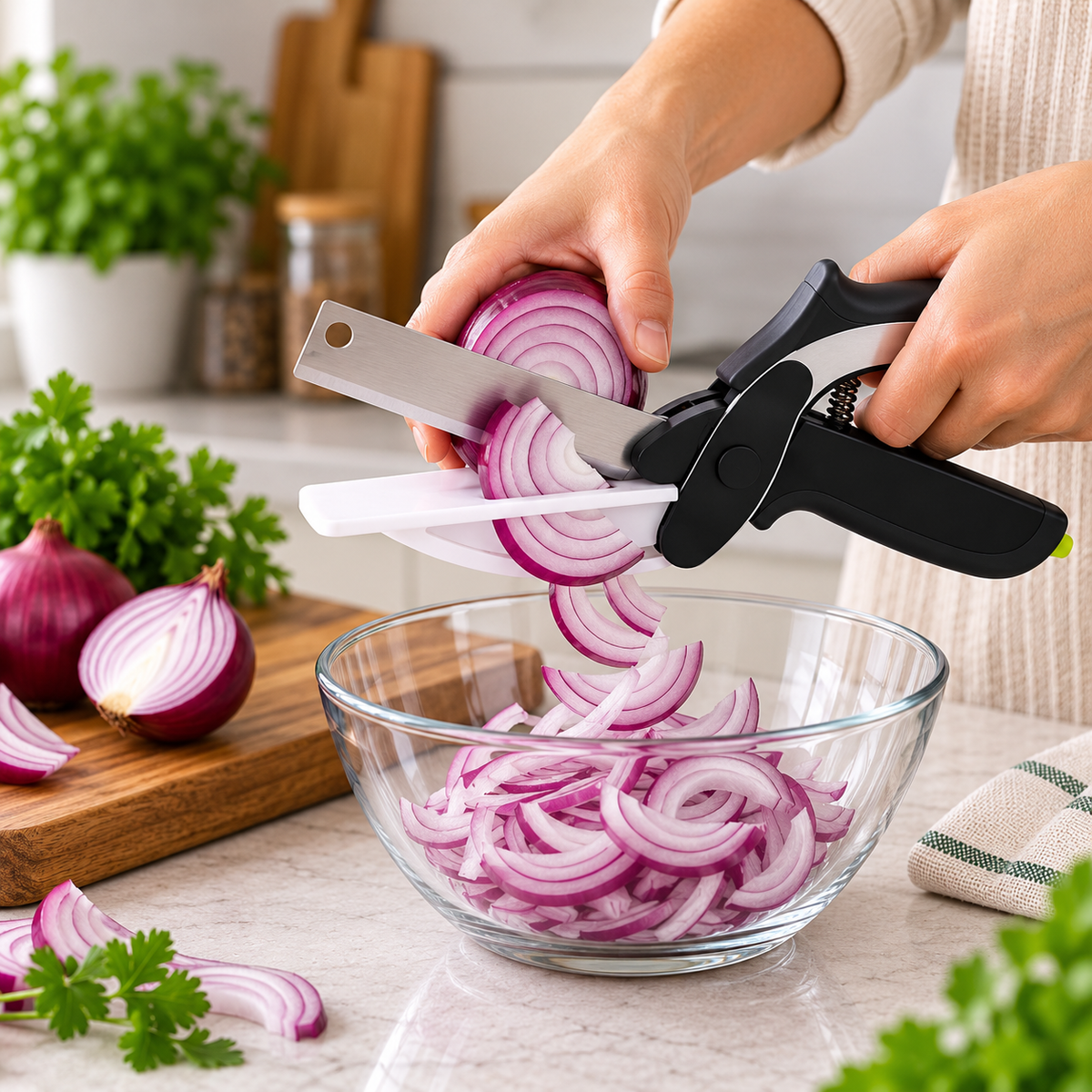 Clever Cutter problem with chopping vegetables