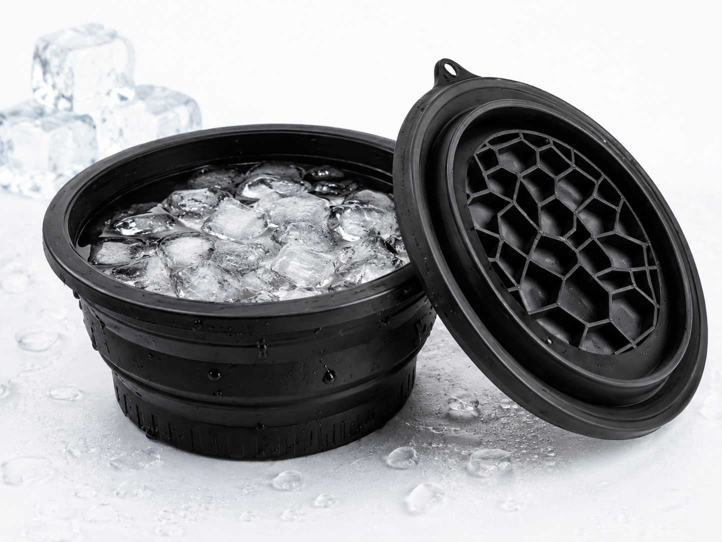 Silicone Ice Face Bowl