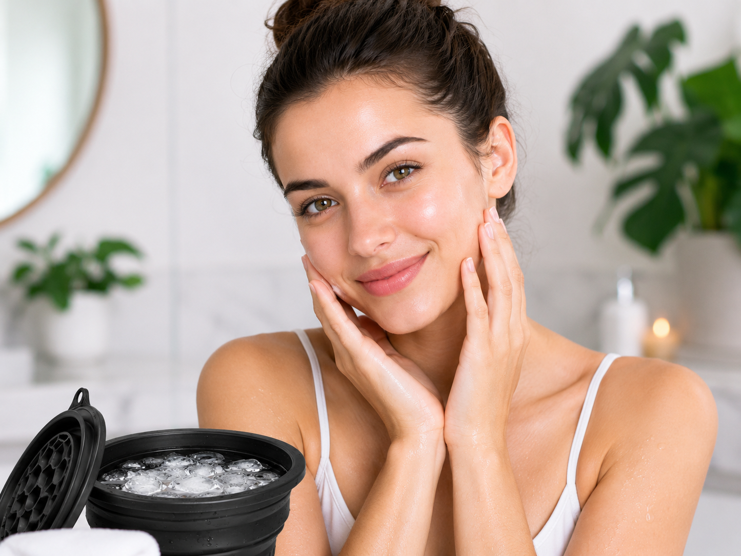 Silicone Ice Face Bowl