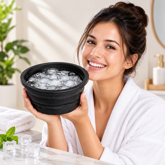 Silicone Ice Face Bowl